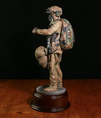 Ballantynes Special Forces HALO Military Freefall Parachutist 2023, Bronze Statue - Platatac