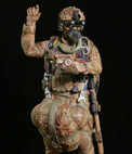 Ballantynes Special Forces HALO Military Freefall Parachutist 2023, Bronze Statue - Platatac