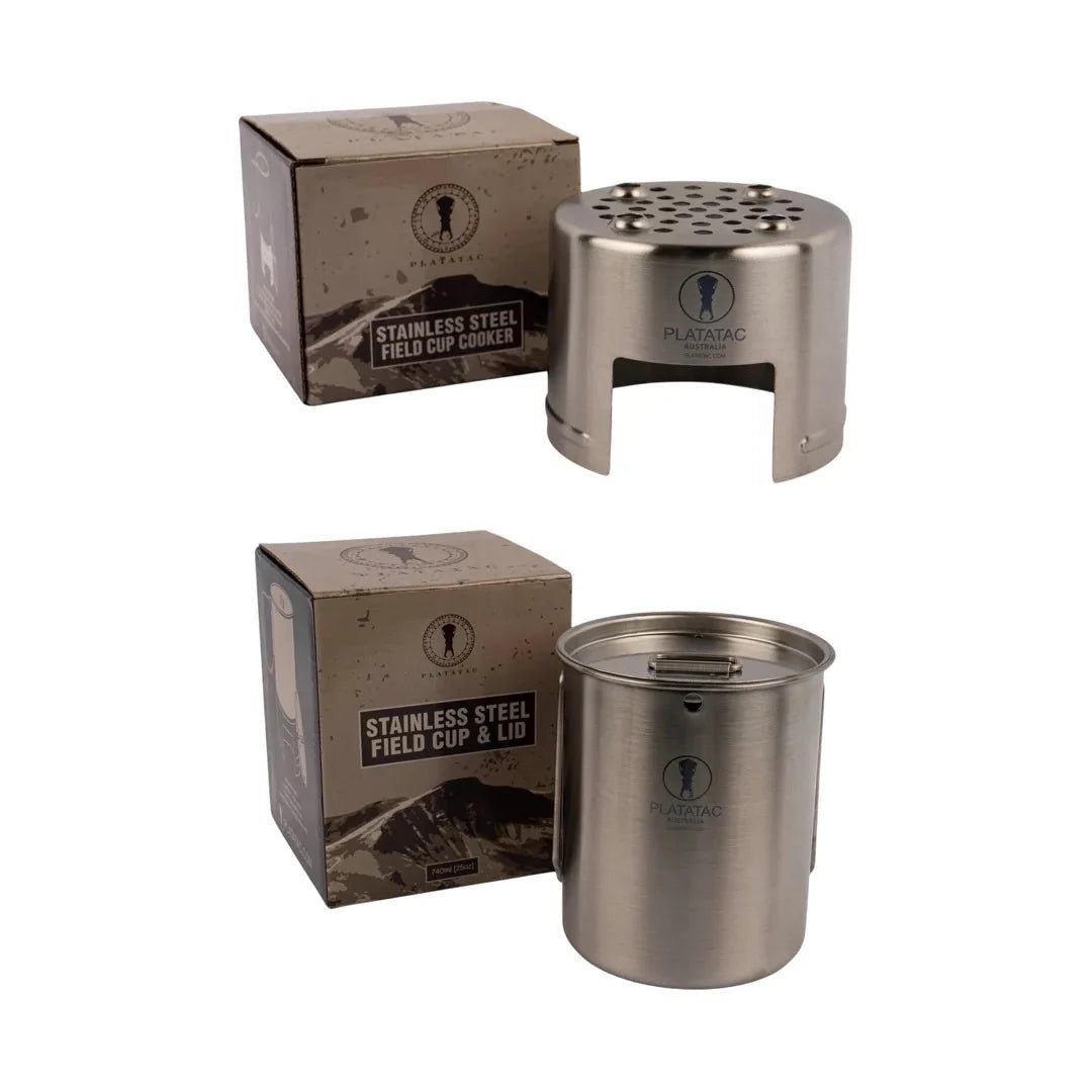 Platatac Stainless Steel Field Cup & Cooker Set
