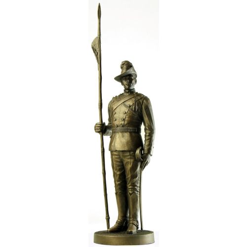 Naked Army "NSW Lancer 1901" Cold-Cast Bronze Figurine