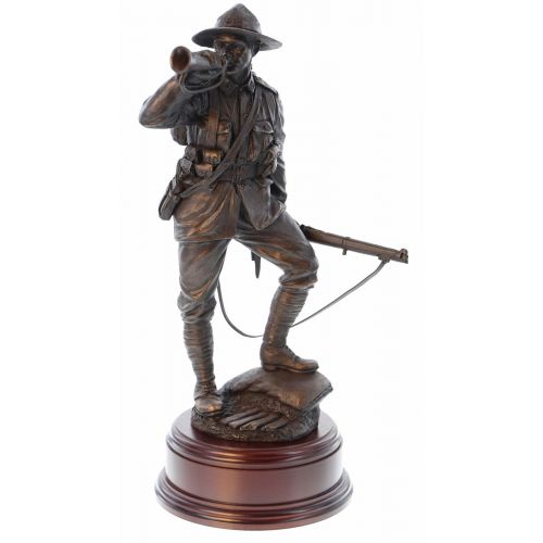 Ballantynes New Zealand Army World War 1, Duty Calls, Bronze Statue