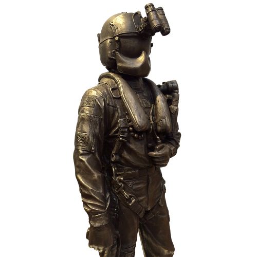 Naked Army 'Loady Mick' Cold-Cast Bronze Figurine
