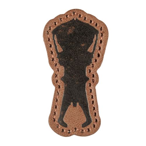 PLATATAC Skull Leather Patch