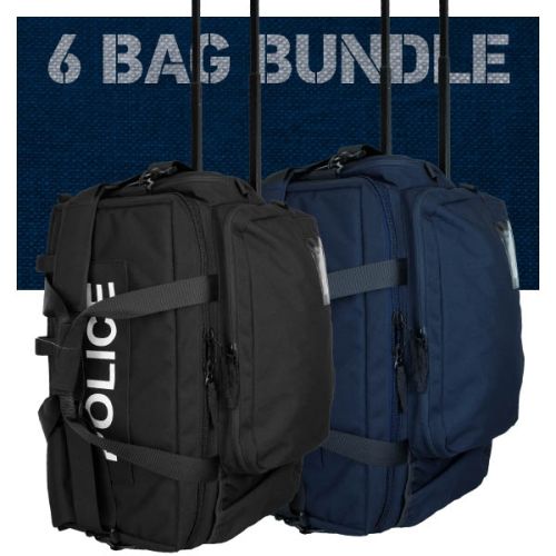 Platatac Rolling Police Duty Bag - 6 Bag Bundle