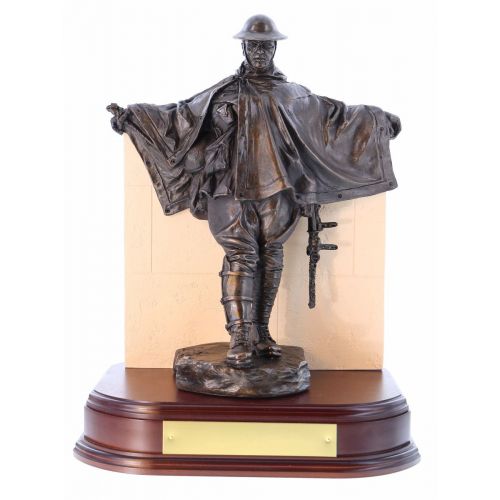Ballantynes British and Allied Army 'Gunner Driver', World War One, Bronze Statue