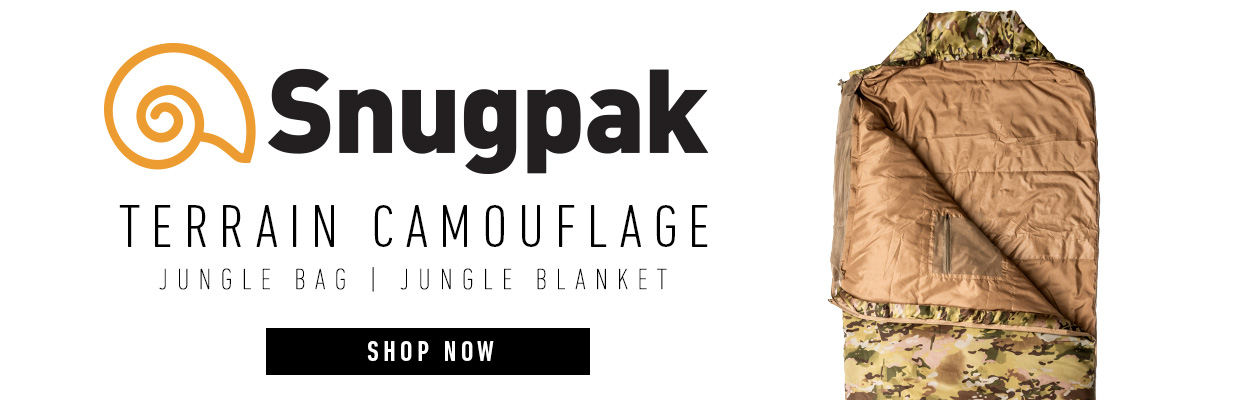 All NEW Terrain Camouflage by Snugpak. Available now.